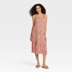 Ingrid & Isabel Pink Floral Maternity Dress